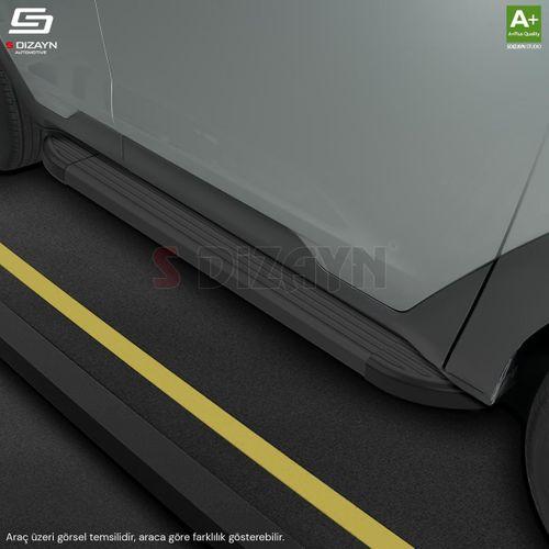 S-Dizayn Fiat Egea Cross Skyline Siyah Yan Basamak 183 Cm 2020 Üzeri A+ Kalite