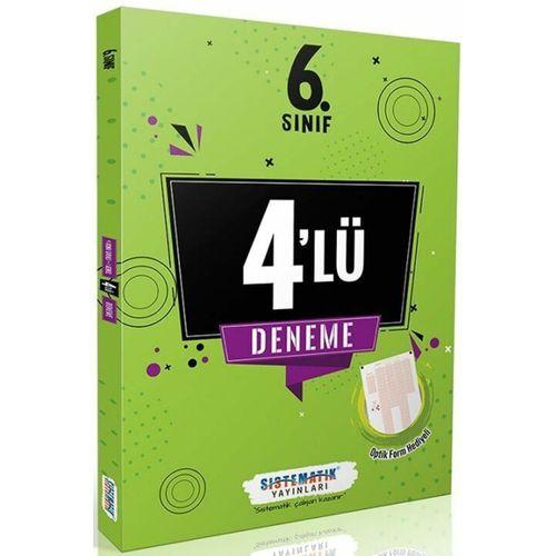 6. Sınıf Tüm Dersler 4 lü Deneme Sistematik Yayınları
