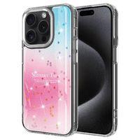 Apple iPhone 15 Pro Max Kılıf Simli Desenli Parlak Zore Task Kapak