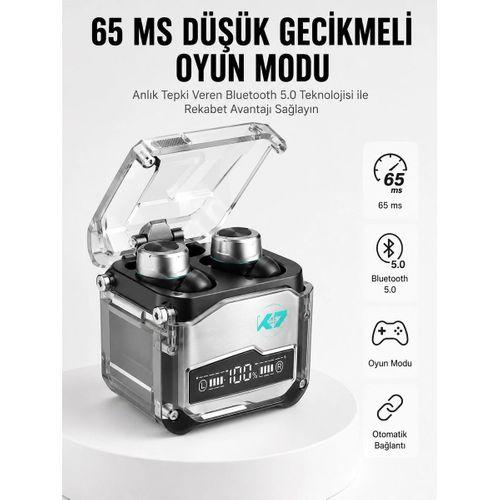Kulaklığı Yeni Mekanik Kablosuz Kulaklık İos Android Uyumlu