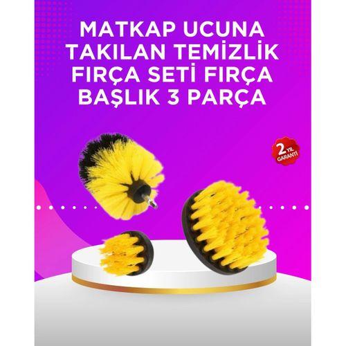 Matkap Ucu Temizlik Fırçası Seti Banyo Fayans Zemin İçin