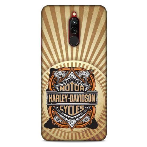 Xiaomi Redmi 8 Uyumlu Kılıf Motorsiklet (5) Koruma Kabı Harley Davidson