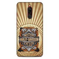 Xiaomi Redmi 8 Uyumlu Kılıf Motorsiklet (5) Koruma Kabı Harley Davidson