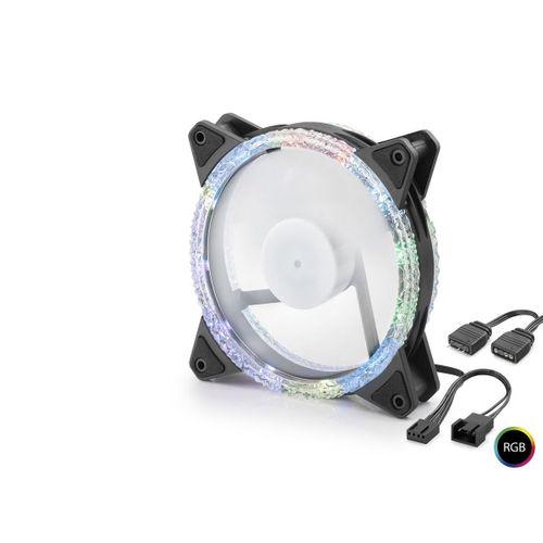 Kasa Fanı Kristal Rgb 12 Cm - Siyah ND2662