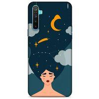 Oppo Realme 6i Kılıf Depresyon (26) Tpu Silikon Kılıf Açık Kahverengi