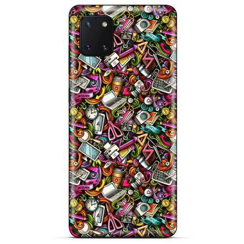 Graffitix (10) Desenli Silikon Kapak Huawei Y5P Kılıf