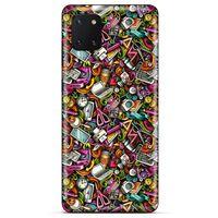 Graffitix (10) Desenli Silikon Kapak Huawei Y5P Kılıf