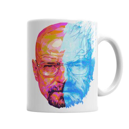 Walter White And Heisenberg Kupa Bardak Porselen