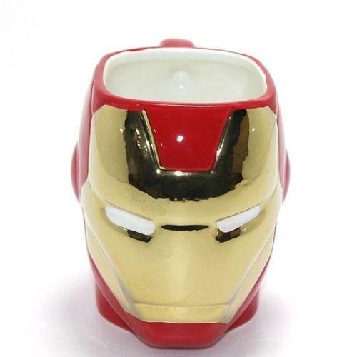 3d İron Man Tasarımı Porselen Kupa Bardak Alk4499