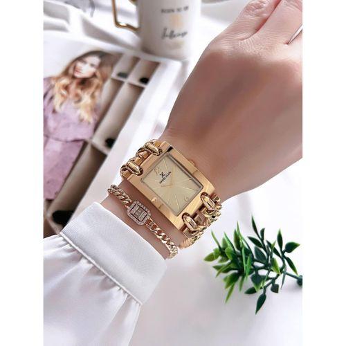 Daniel Klein Çelik Kordon 3 Atm Suya Dayanıklı Özel Tasarım Kadın Kol Saat+Bileklik VS.BLKT.0102