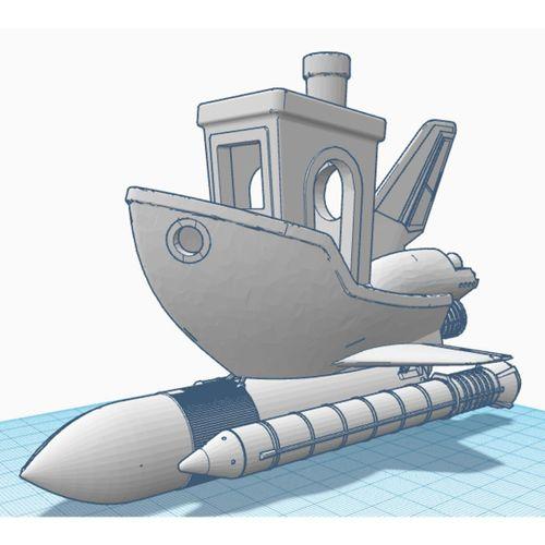 Uzay Mekiği Benchy - 5116938