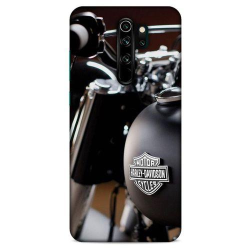 Xiaomi Redmi Note 8 Pro Uyumlu Kılıf Motorsiklet (48) Bumper Kılıf Harley