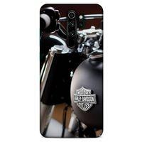 Xiaomi Redmi Note 8 Pro Uyumlu Kılıf Motorsiklet (48) Bumper Kılıf Harley