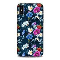 Apple Iphone X Uyumlu Kılıf Mavi Delisi (43) Thin Fit Kılıf Yaz