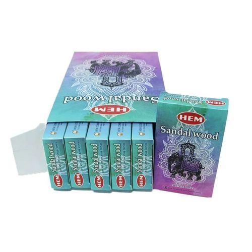 Sandalwood Back Flow Cones 10'lu