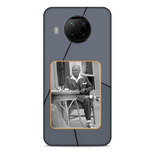 Lopard Xiaomi Redmi Note 9 Pro 5G Uyumlu Kılıf Atatürk (31) TPU Kılıf