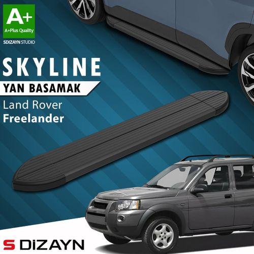 S-Dizayn Land Rover Freelander Skyline Siyah Yan Basamak 163 Cm 1998-2006 A+ Kalite