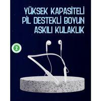 Usb Şarjlı Uzun Ömürlü Boyun Askılı Bluetooth Kulaklık