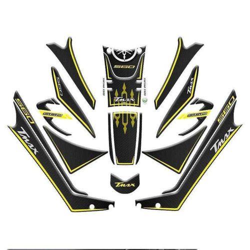 YAMAHA Yamaha Tmax 560 2019 - 2021 Uyumlu Tank Pad Set 003