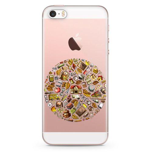 Apple iPhone SE Kılıf Öğretmenler Günü Hediyesi Arka Kapak Koruma Desenli Full Koruyucu