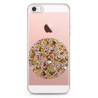 Apple iPhone SE Kılıf Öğretmenler Günü Hediyesi Arka Kapak Koruma Desenli Full Koruyucu