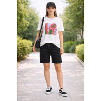 ALEXANDERGARDI Baskılı Basic Kadın T-shirt