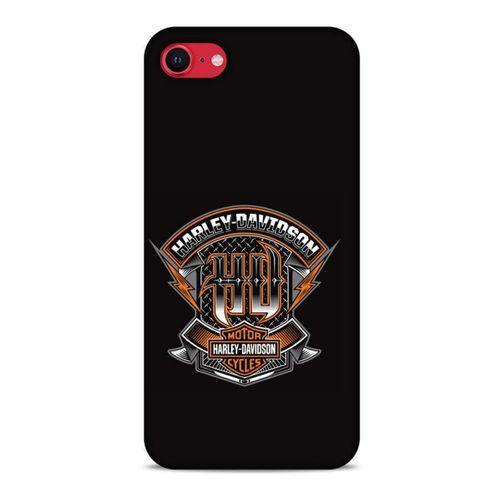 Apple iPhone SE 2020 Uyumlu Kılıf Motorsiklet (39) Liquid Crystal Kılıf Harley Davidson