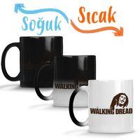 The Walking Dread Marrom Sihirli Kupa Bardak Porselen