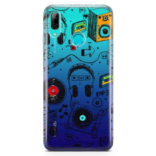 Huawei Y9 2019 Kılıf Plak Kulaklık Hoparlör Arka Kapak Koruma Desenli Full Koruyucu