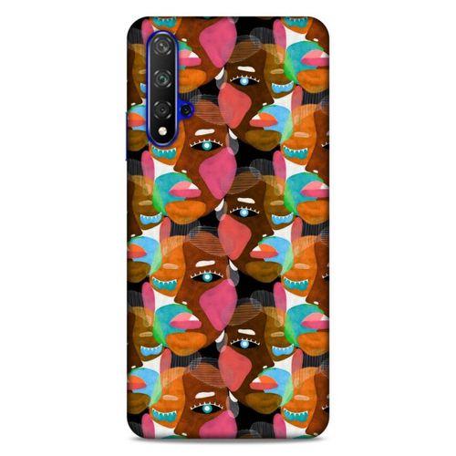 Lopard Huawei P Smart S 2020 Uyumlu Kılıf Sürreal Yüzler ♀ (7) Telefon Kılıfı Baskılı