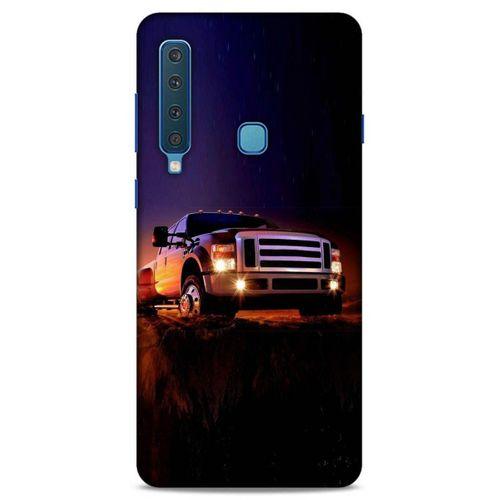 Lopard Samsung Galaxy A9 2018 Uyumlu Kılıf PickUpX (31) TPU Kılıf Siyah Gün Batımı