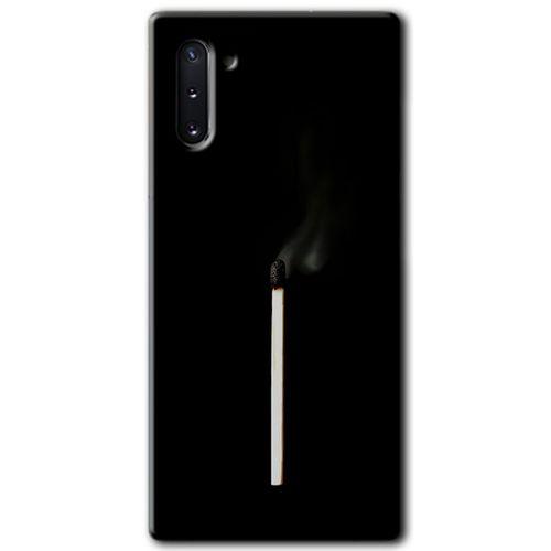Samsung Galaxy Note 10 Kılıf HD Desen Baskılı Arka Kapak - Sönmüş Kibrit