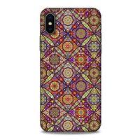 Ethnic Culture (96) Apple iPhone XS Kılıf Silikon Kapak Desenli