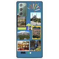 Lopard Samsung Galaxy Note 20 Uyumlu Kılıf Şehirli ※ (12) Bingöl Koruyucu Silikon