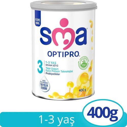 SMA SMA Optipro Probiyotik 3 Bebek Devam Sütü 1-3 Yaş 400gr