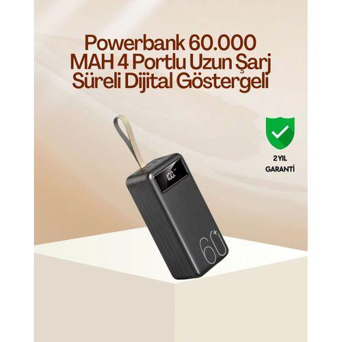 Tüm Cihazlara Uyumlu Çoklu Çıkışlı Powerbank