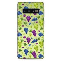 Frutix Üzüm 02 Samsung Galaxy S10 Kılıf Desenli Silikon