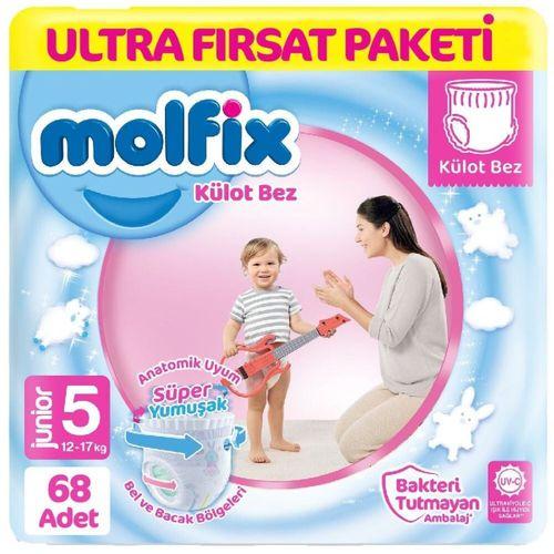Molfix Molfix Külot Bez Ultra Fırsat Paketi 5 Beden 12-17 Kg 68 Adet
