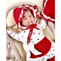 Kalp Desenli Dantel İşlemeli Hastane Çıkışı