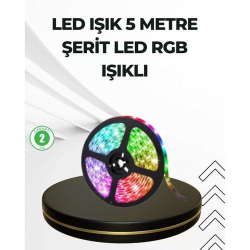 Dekoratif Kumandalı Şerit Led 5 Metre
