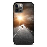 Apple iPhone 12 Pro Kılıf Depresyon (38) Neo Hybrid Kılıf Yeşil Kırmızı Mor