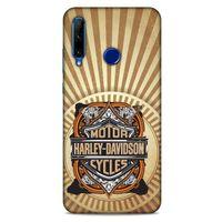 Huawei Y6P Uyumlu Kılıf Motorsiklet (5) Koruma Kabı Harley Davidson
