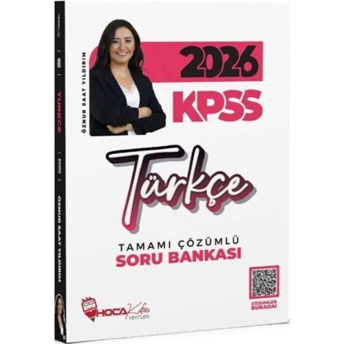 2026 KPSS Türkçe Soru Bankası Hoca Kafası