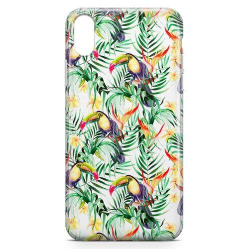 Apple iPhone XR Kılıf Tropika Arka Kapak Koruma Desenli Full Koruyucu