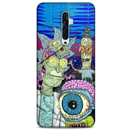 Oppo Reno 2z Uyumlu Kılıf Rick And Morty (49) Ultra Silikon Kılıf Decoy Summers