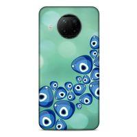 Lopard Xiaomi Redmi Note 9 Pro 5G Uyumlu Kılıf Nazarium (15) Antişok Kılıf
