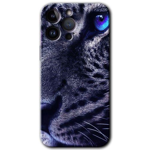 Potkal Hediye Fabrikası iPhone 14 Pro Max Kılıf HD Desen Baskılı Arka Kapak - Kaplan