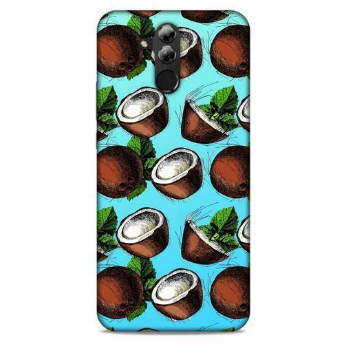 Frutix Hindistan Cevizi 02 Huawei Mate 20 Lite Kılıf Desenli Silikon