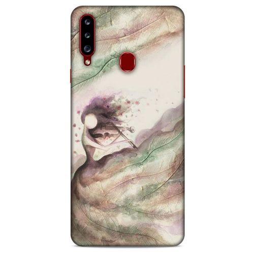 Y.Liva-2020 (Kemancı) Samsung Galaxy A20s Kılıf Silikon Kapak Desenli