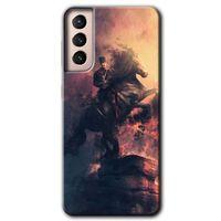 Galaxy S21 Plus Kılıf HD Desen Baskılı Arka Kapak - Atatürk Portre